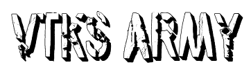 VTKS Army font