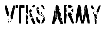 VTKS Army font