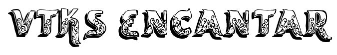 VTKS Encantar font