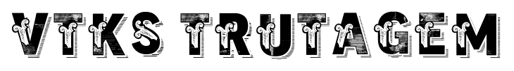VTKS Trutagem font