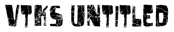 Vtks Untitled font
