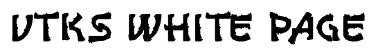 VTKS White Page font