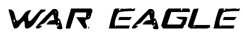 War Eagle font