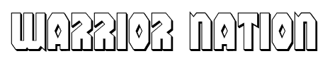 Warrior Nation font