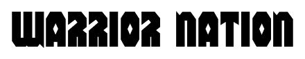 Warrior Nation font