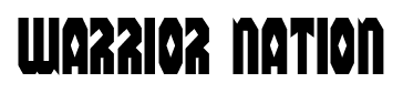Warrior Nation font
