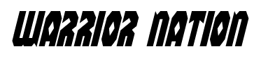 Warrior Nation font