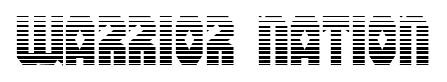 Warrior Nation font