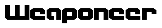Weaponeer font
