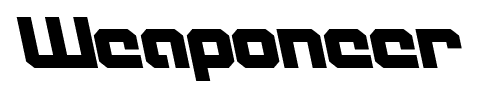Weaponeer font
