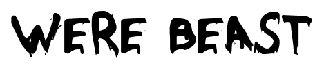 Were Beast font