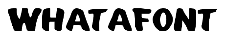 Whatafont font