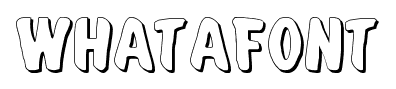 Whatafont font