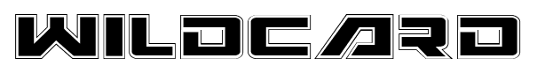Wildcard font