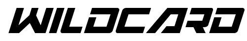 Wildcard font