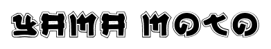 Yama Moto font