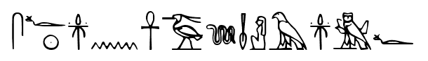 Yiroglyphics font
