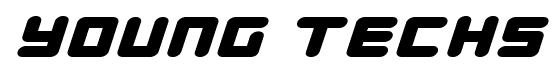 Young Techs font