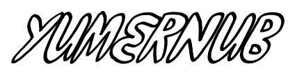 Yumernub font