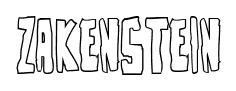 Zakenstein font