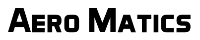 Aero Matics font
