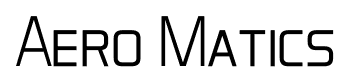 Aero Matics font