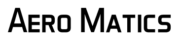 Aero Matics font