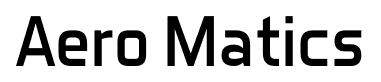 Aero Matics font