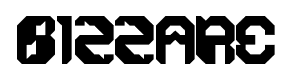 bizzare font