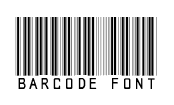 Barcode Font font