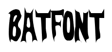 BatFont font