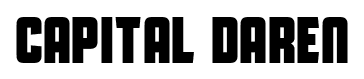 Capital Daren font
