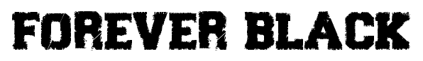 Forever Black font