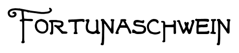 Fortunaschwein font
