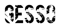 Gesso font