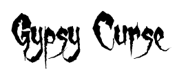 Gypsy Curse font