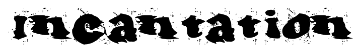 Incantation font