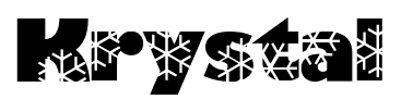 Krystal font
