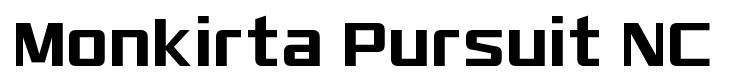 Monkirta Pursuit NC font