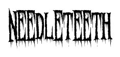 Needleteeth font