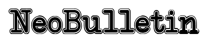 NeoBulletin font