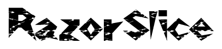 RazorSlice font
