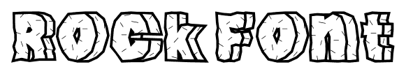 Rock Font font