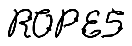 Rope5 font