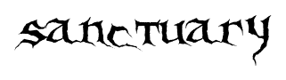 Sanctuary font