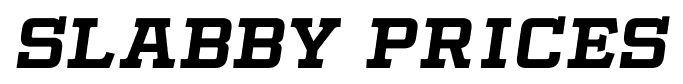 Slabby Prices font