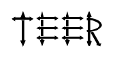 TEER font