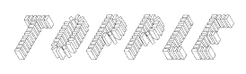 Topple font