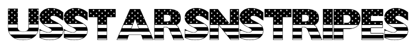 USStarsNStripes font