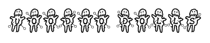 Voodoo Dolls font